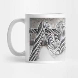 Grey Coil Mug